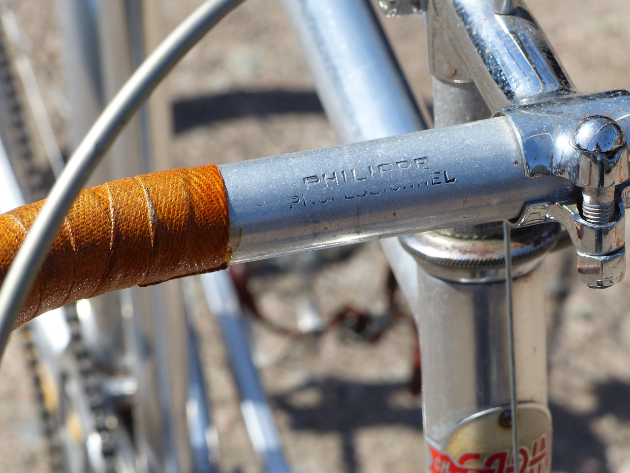 c.1942 Barra Garin Aluminium French Bicycle.