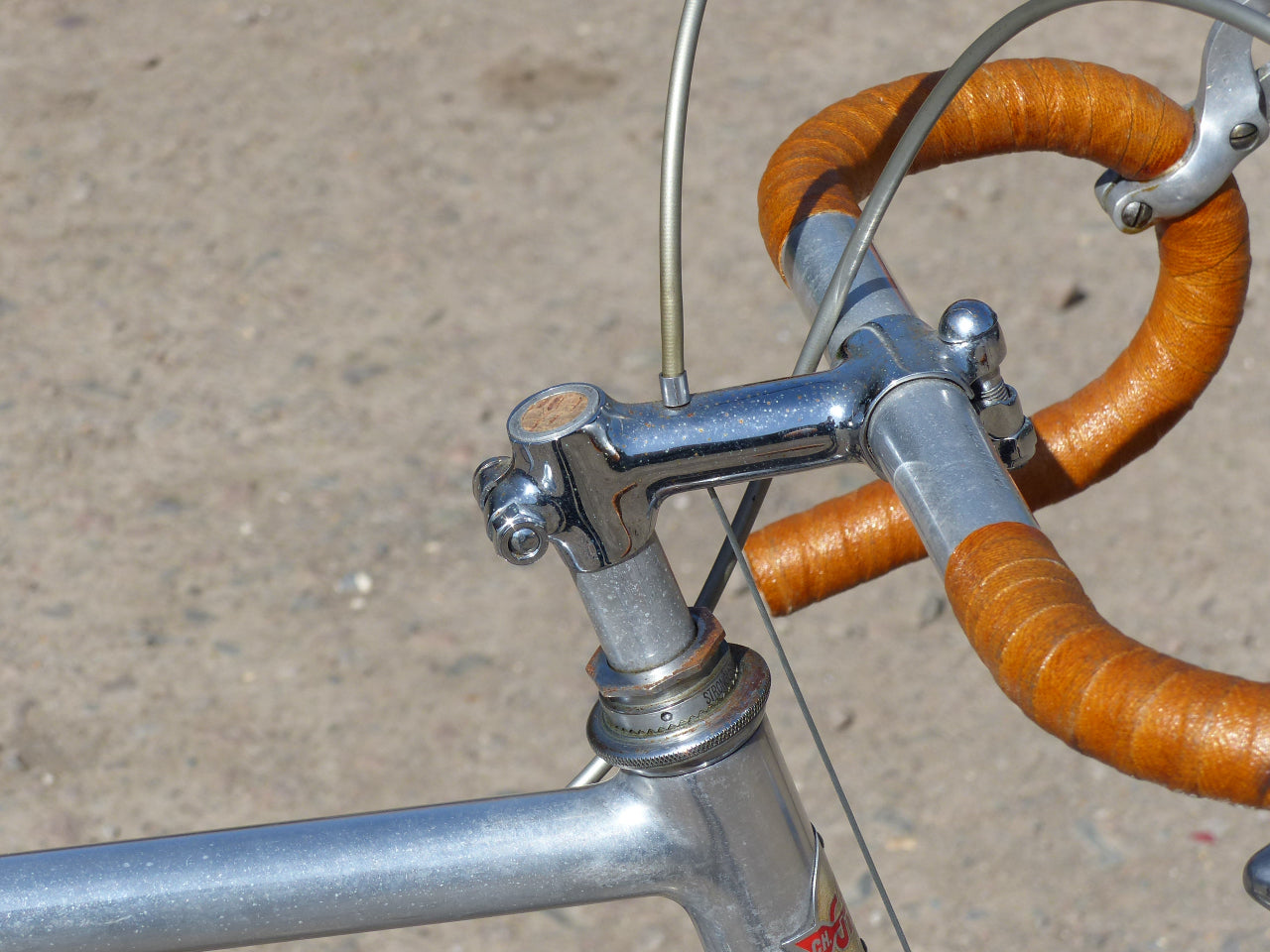 c.1942 Barra Garin Aluminium French Bicycle.