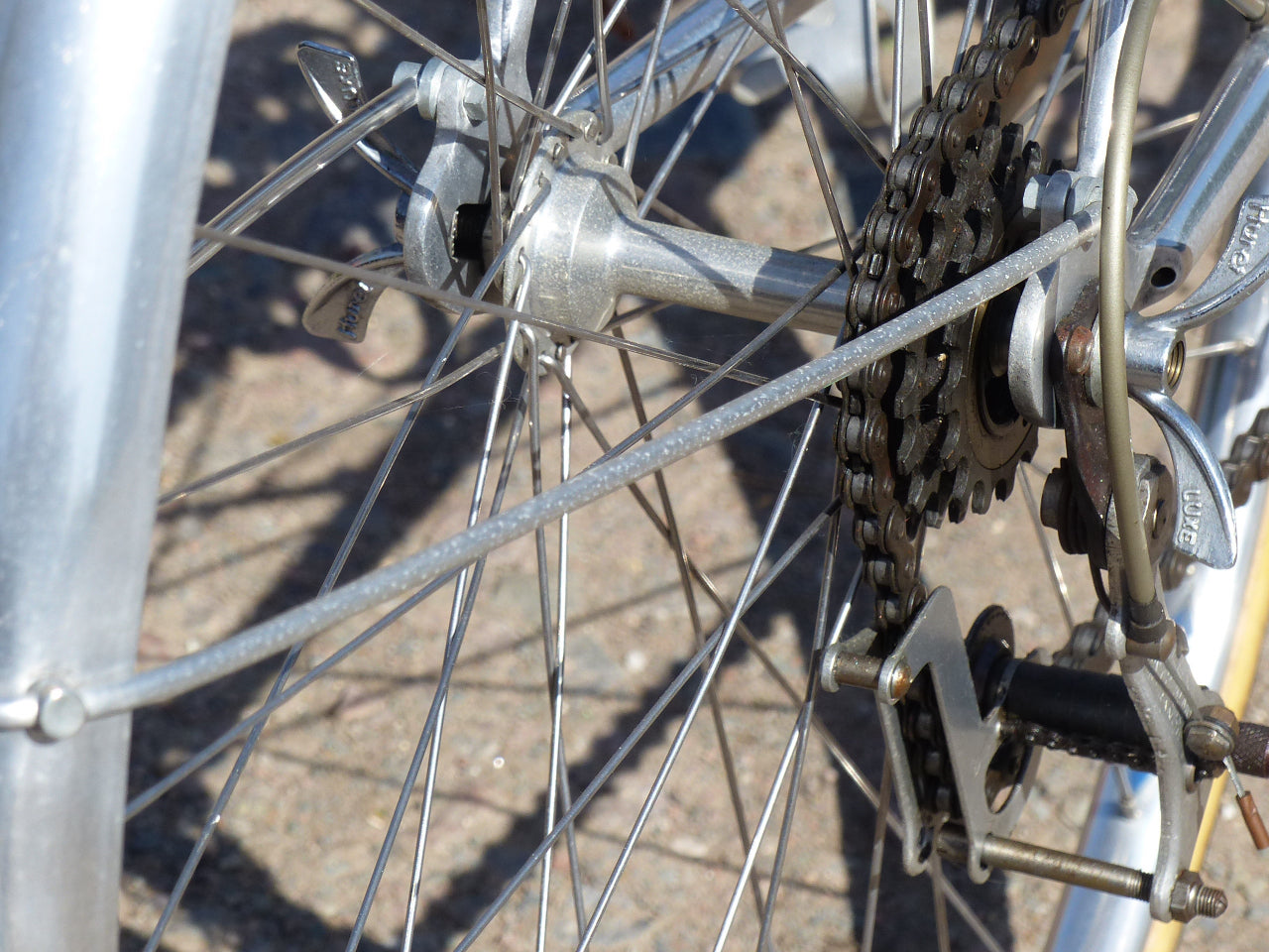c.1942 Barra Garin Aluminium French Bicycle.