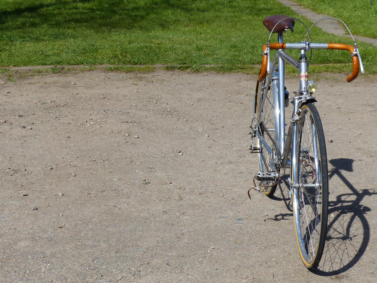 c.1942 Barra Garin Aluminium French Bicycle.