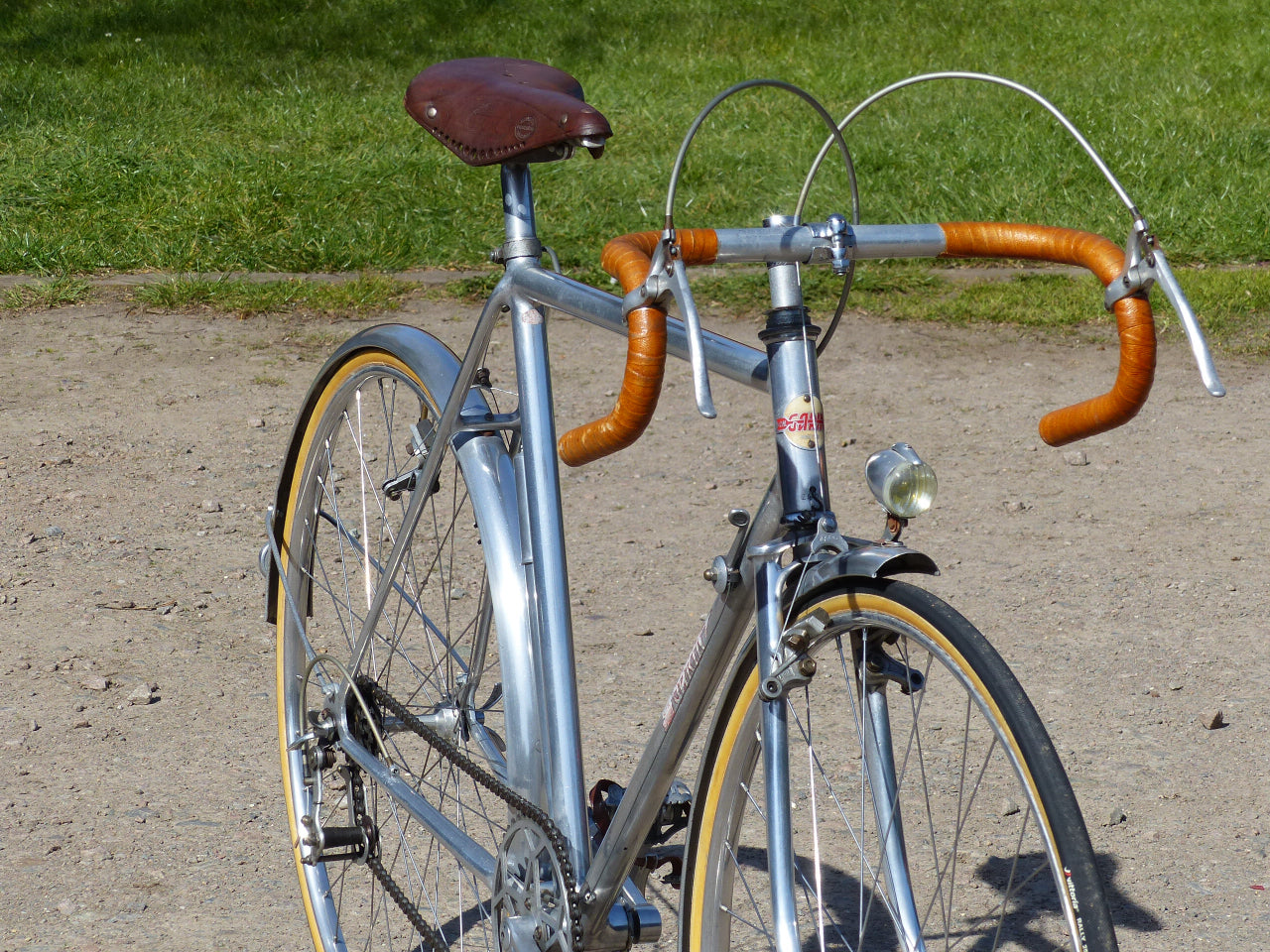 c.1942 Barra Garin Aluminium French Bicycle.