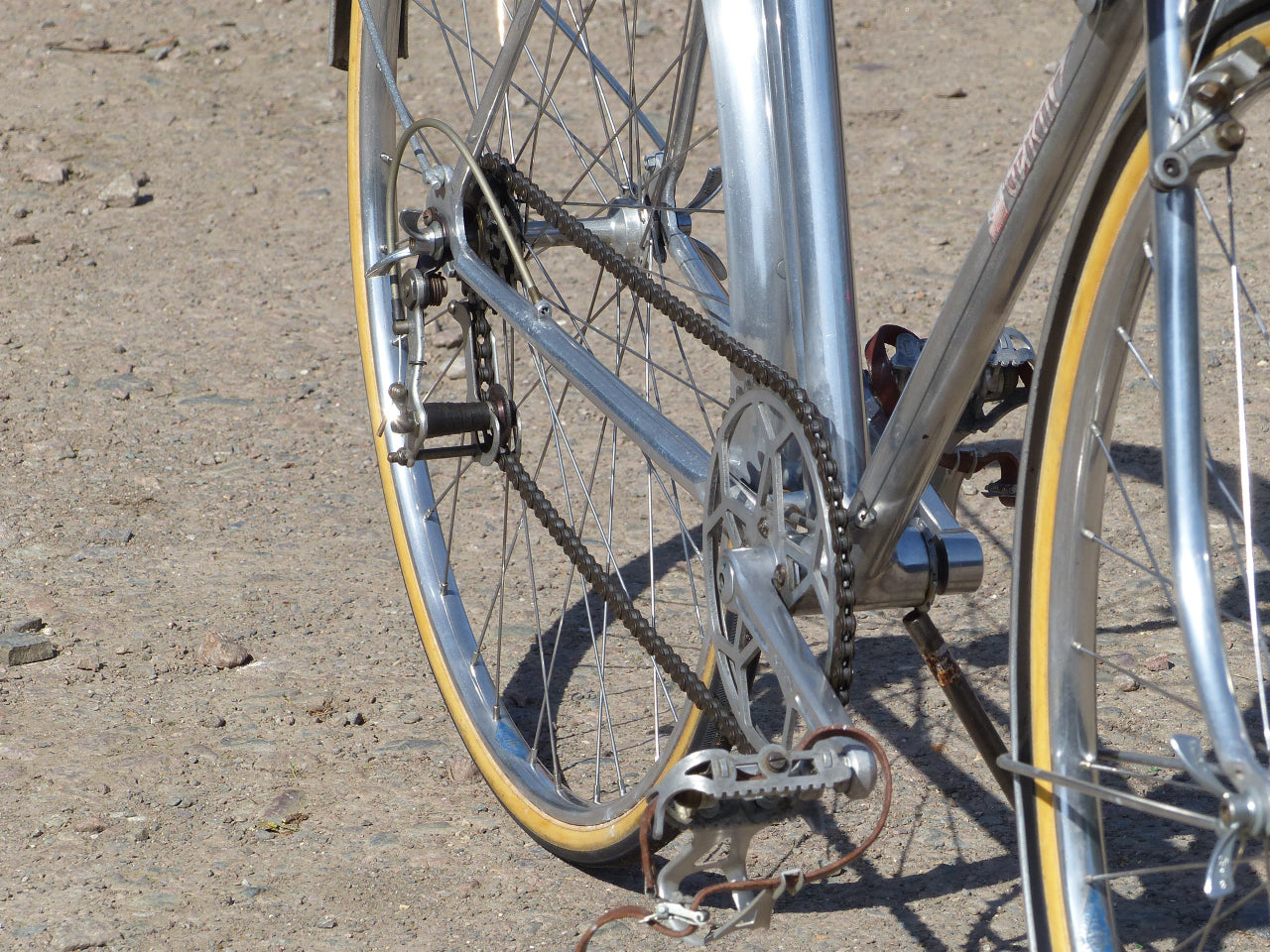 c.1942 Barra Garin Aluminium French Bicycle.