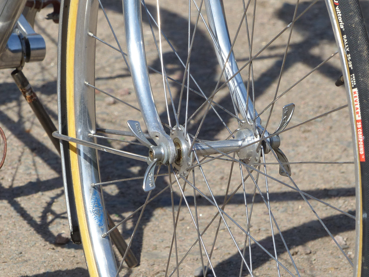 c.1942 Barra Garin Aluminium French Bicycle.