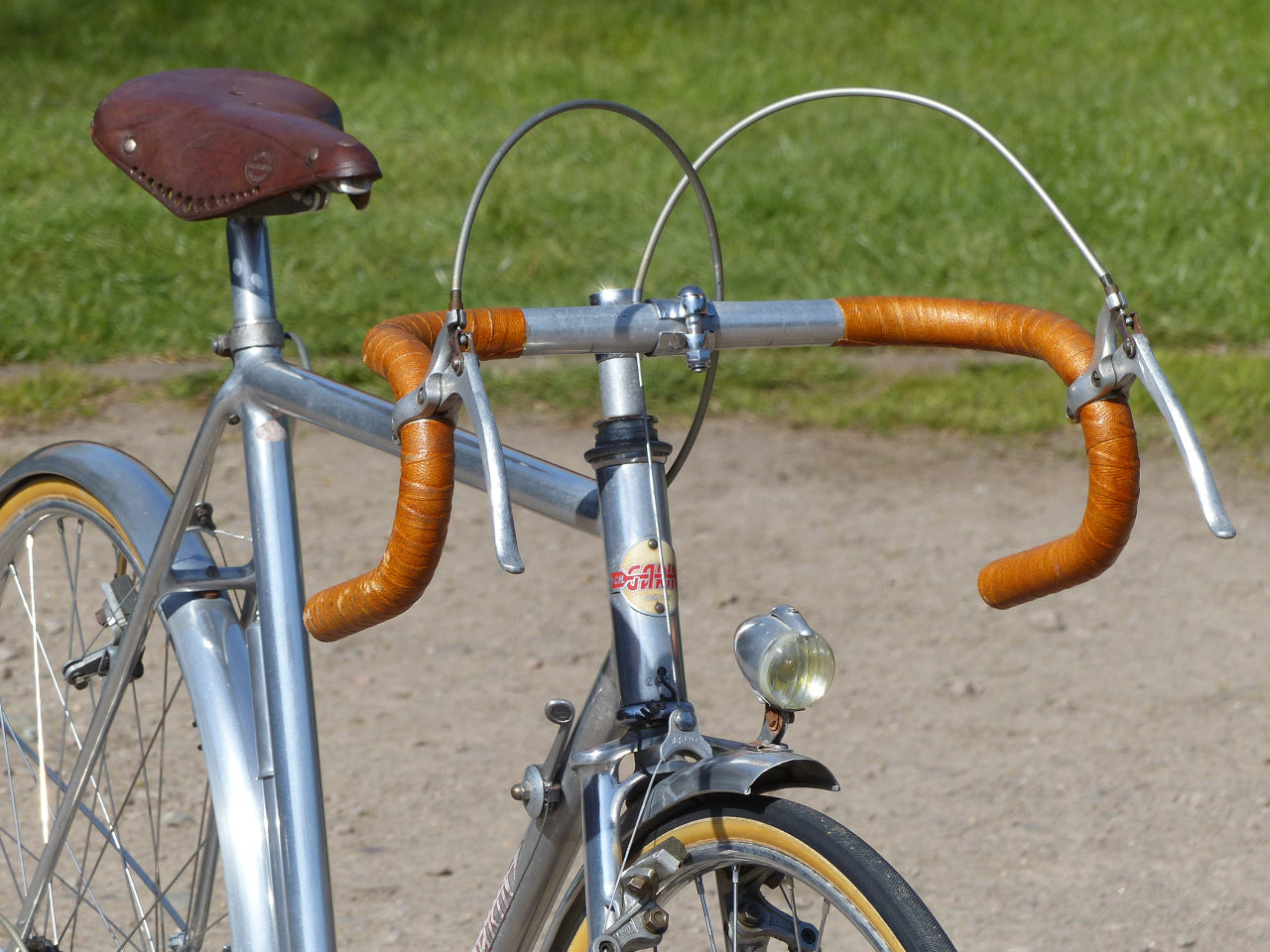 c.1942 Barra Garin Aluminium French Bicycle.