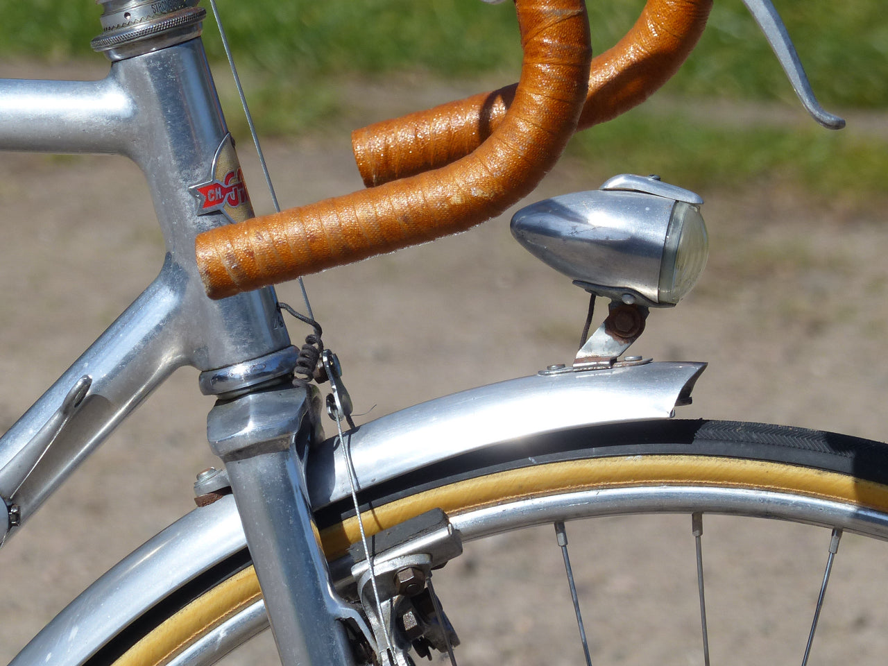 c.1942 Barra Garin Aluminium French Bicycle.