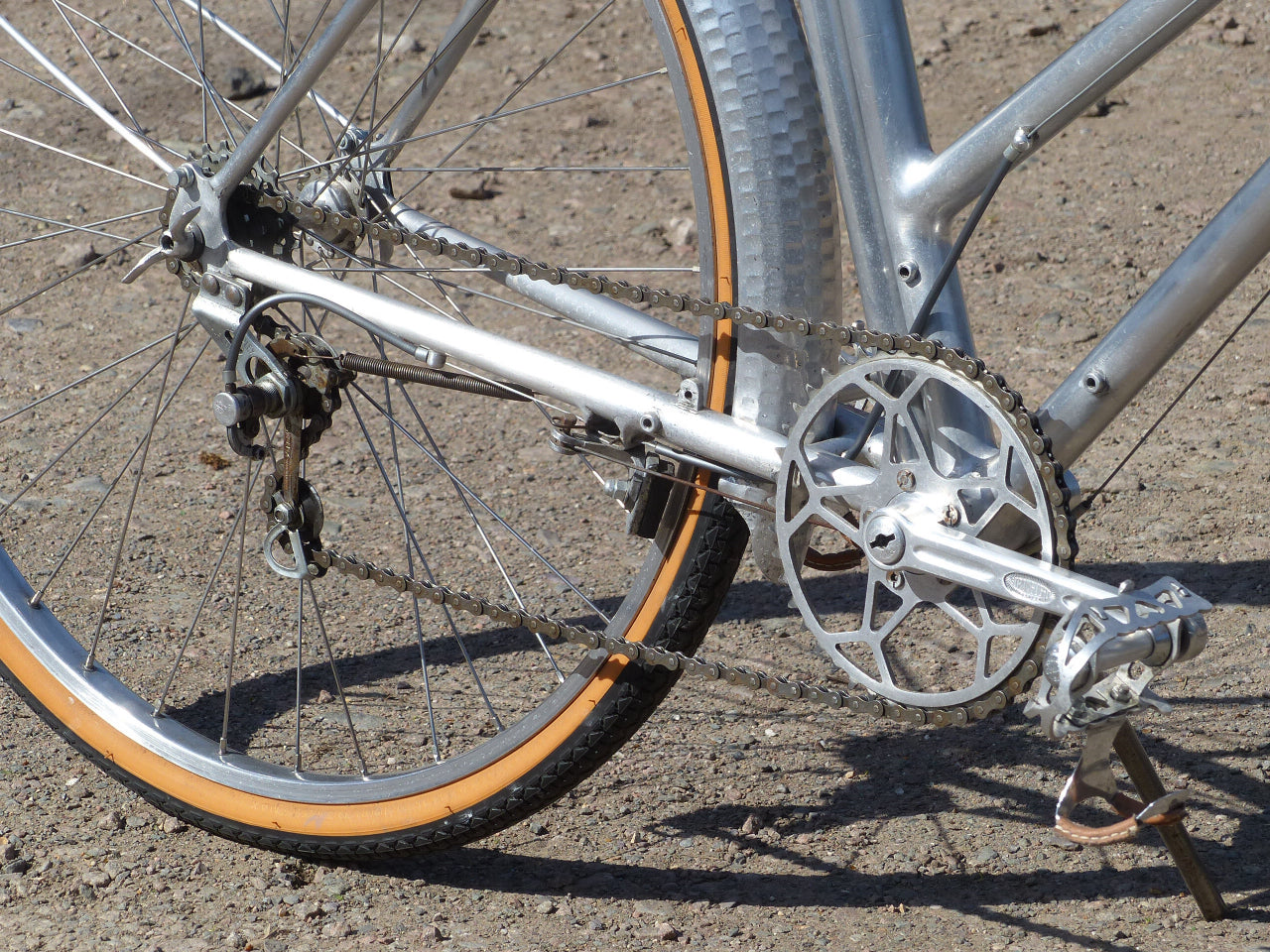 超美品 1942年製 Bicycle HIGH FINISH c.1942 Barra Ladies Aluminium French Bicycle. – Gunn & Co