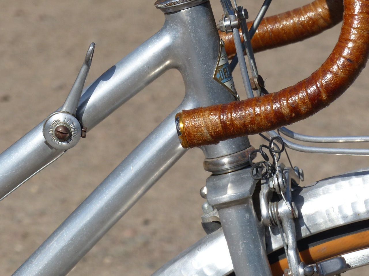 c.1942 Barra Ladies Aluminium French Bicycle.