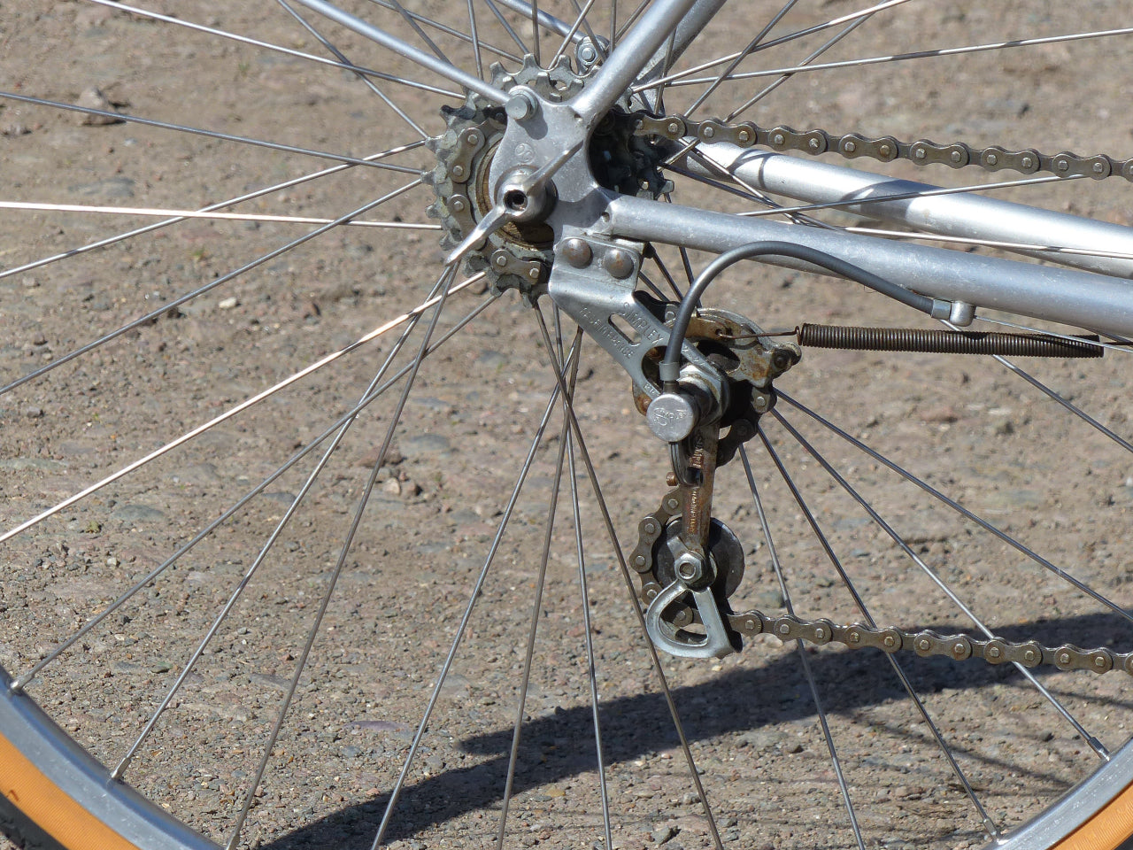 c.1942 Barra Ladies Aluminium French Bicycle.