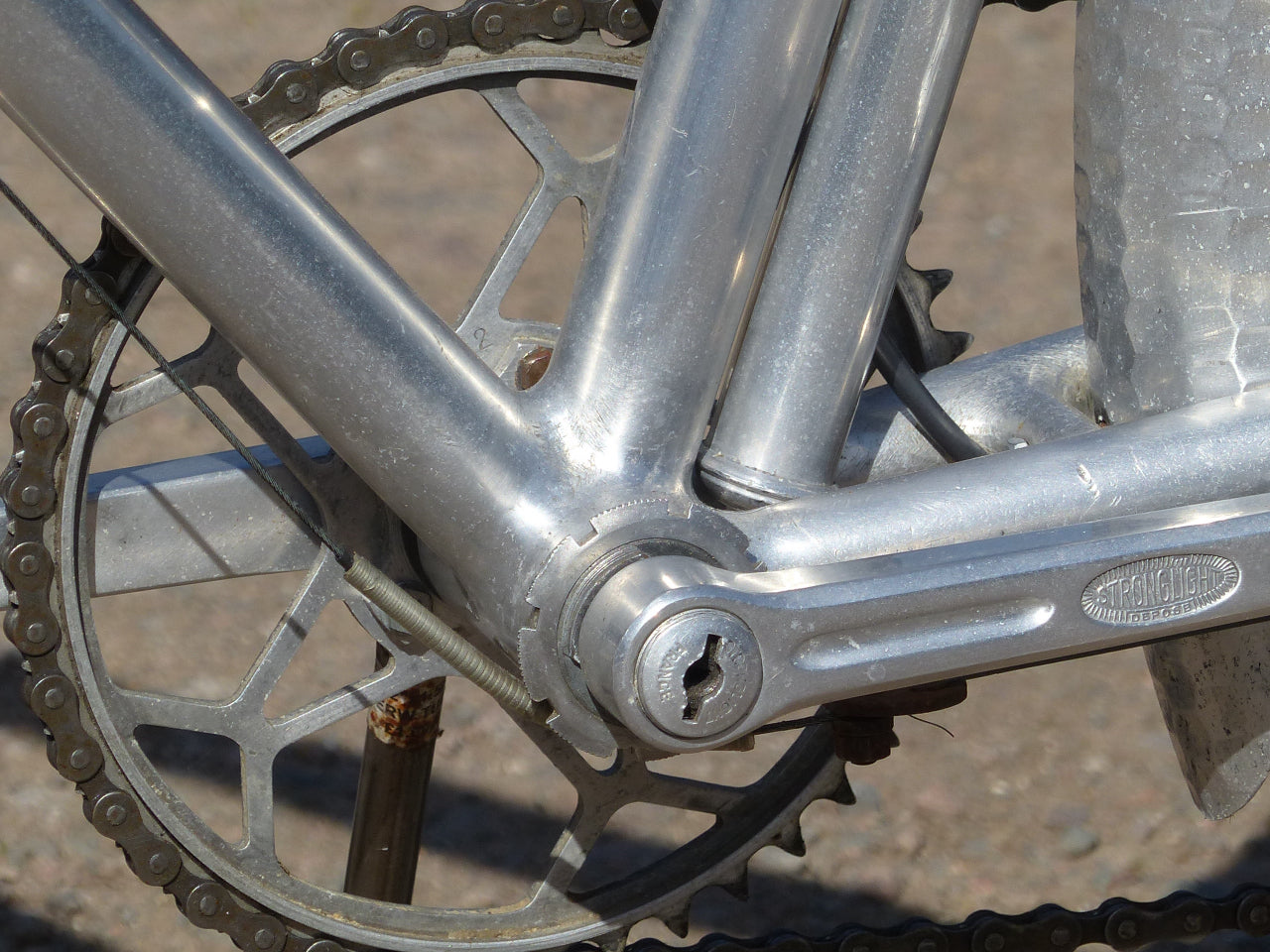 c.1942 Barra Ladies Aluminium French Bicycle.