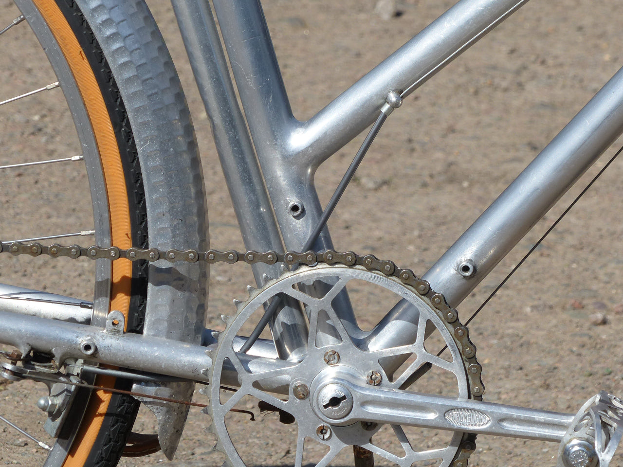 c.1942 Barra Ladies Aluminium French Bicycle.