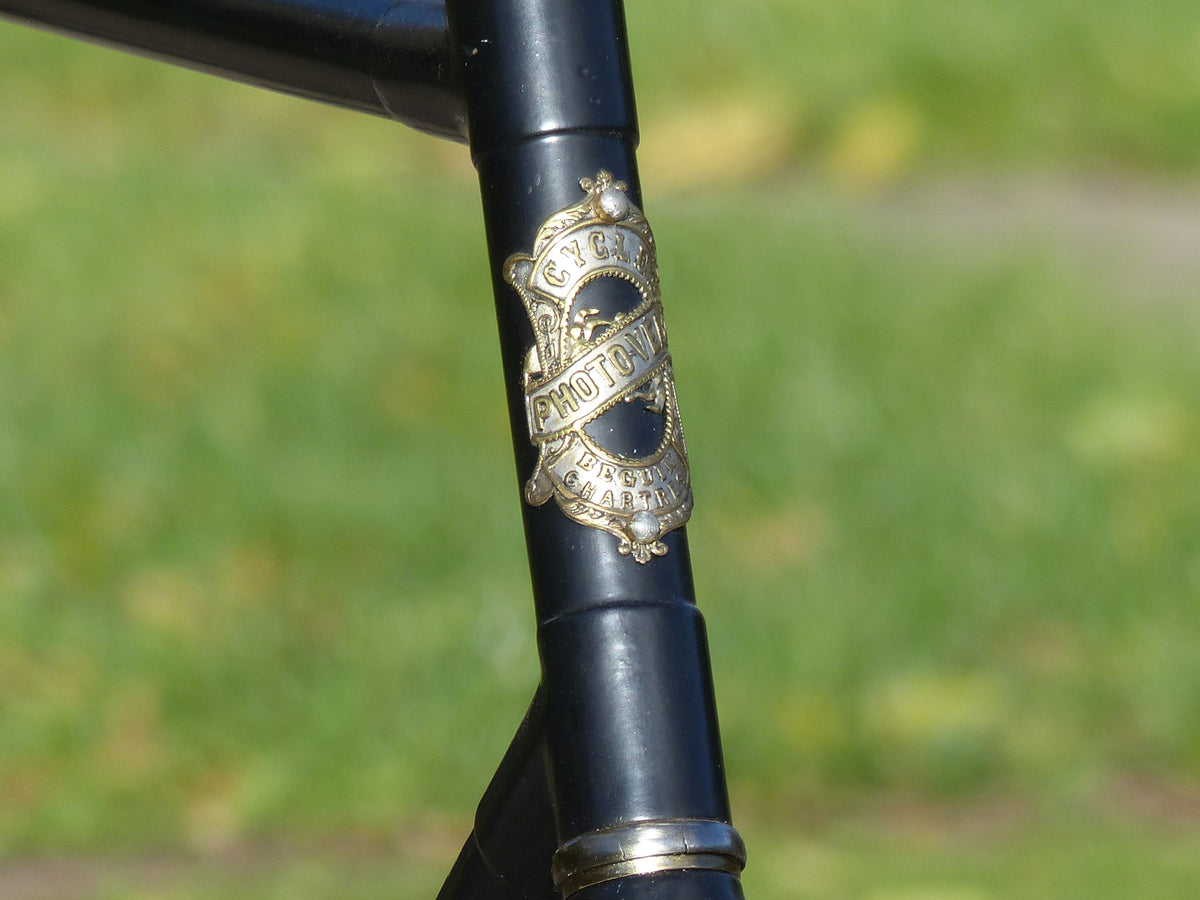 1905 Béguin "Photo Velo" (Chartres) – Antique French Racing Bicycle.