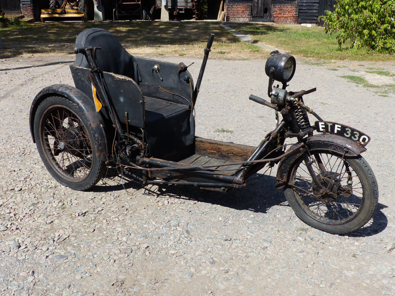 1930s Argson 98cc Villiers Vintage Tricycle | Cyclecar Project.