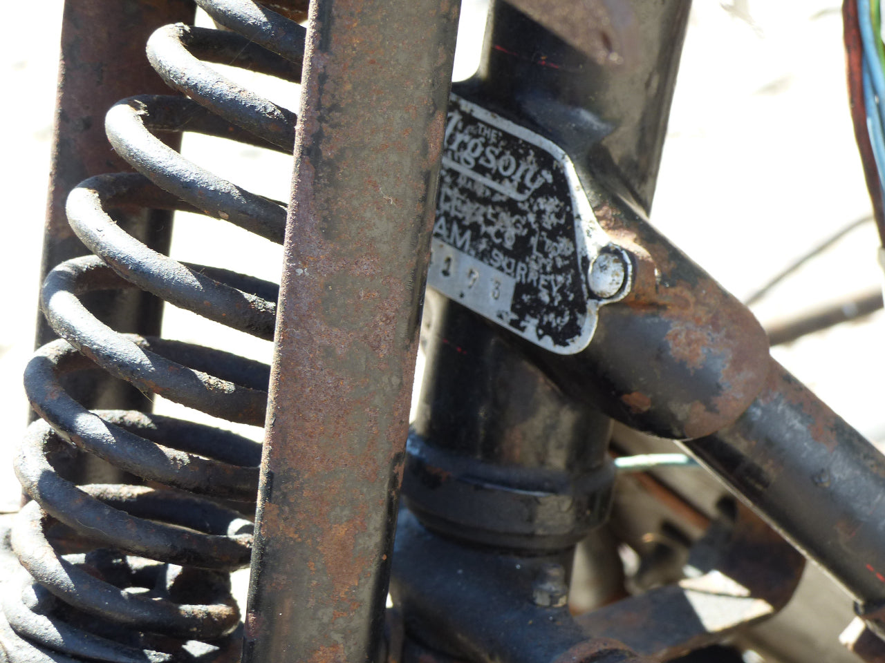 1930s Argson 98cc Villiers Vintage Tricycle | Cyclecar Project.