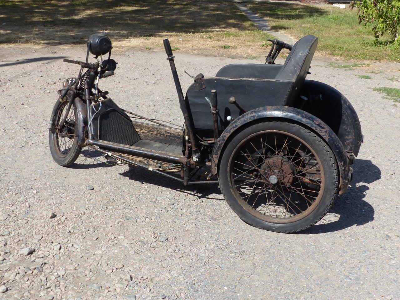 1930s Argson 98cc Villiers Vintage Tricycle | Cyclecar Project.