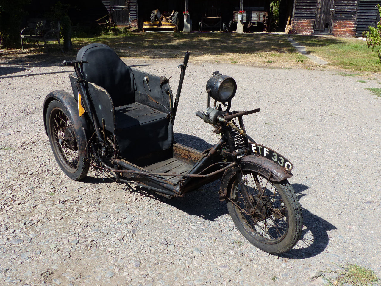 1930s Argson 98cc Villiers Vintage Tricycle | Cyclecar Project.