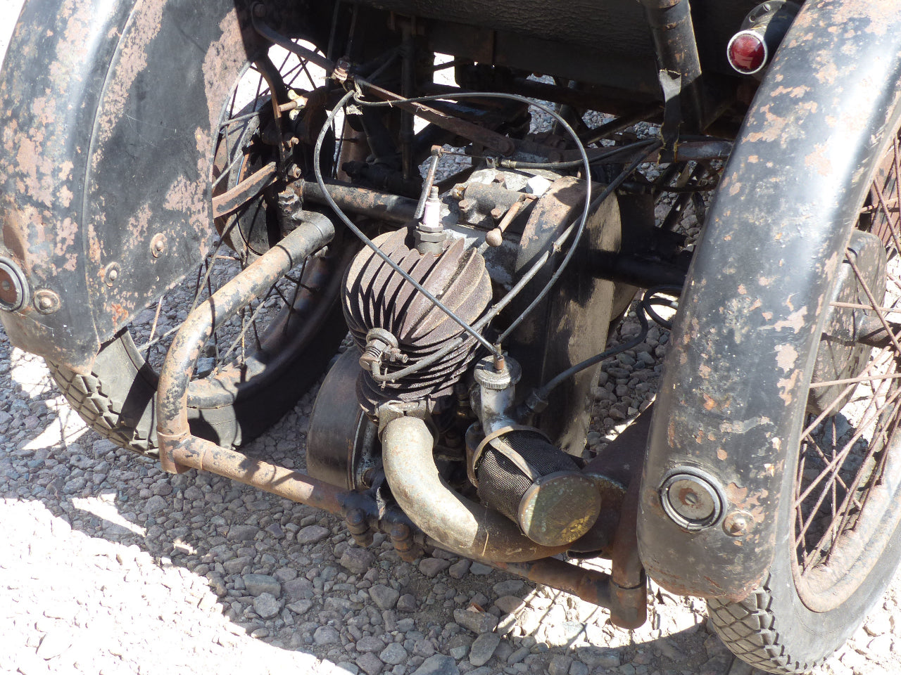 1930s Argson 98cc Villiers Vintage Tricycle | Cyclecar Project.
