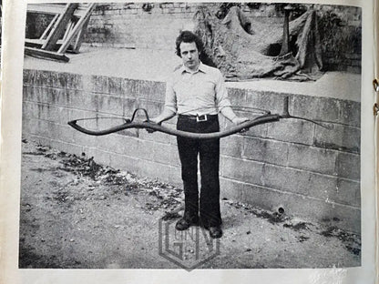 c.1868 Double Steering Velocipede Boneshaker Tandem Bicycle