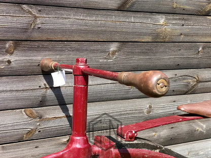 c.1868 Double Steering Velocipede Boneshaker Tandem Bicycle