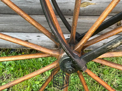 c.1869 English Bone-Shaker Velocipede Bicycle - £3800 Velocipede