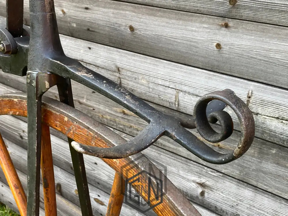 c.1869 English Bone-Shaker Velocipede Bicycle - £3800 Velocipede