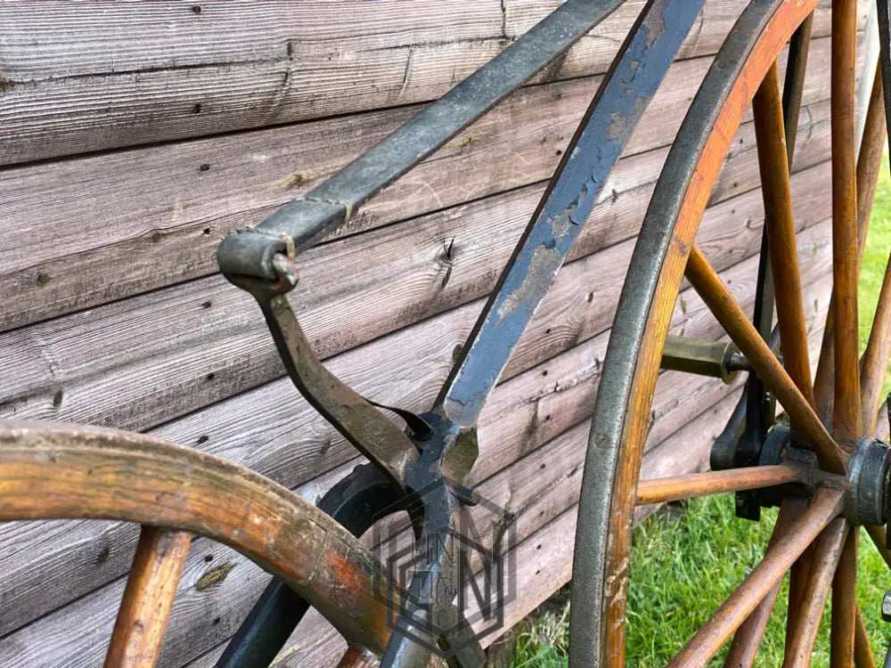 c.1869 English Bone-Shaker Velocipede Bicycle - £3800 Velocipede