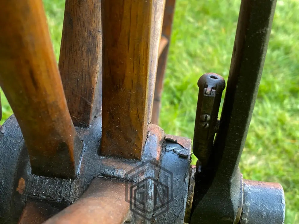 c.1869 English Bone-Shaker Velocipede Bicycle - £3800 Velocipede