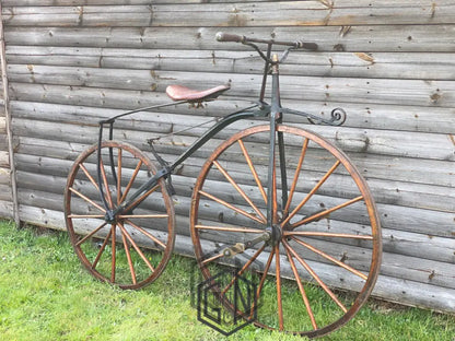 c.1869 English Bone-Shaker Velocipede Bicycle - £3800 Velocipede