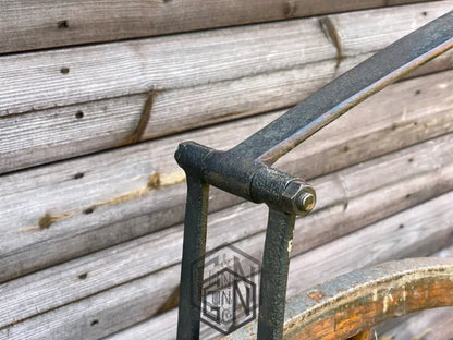 c.1869 English Bone-Shaker Velocipede Bicycle - £3800 Velocipede