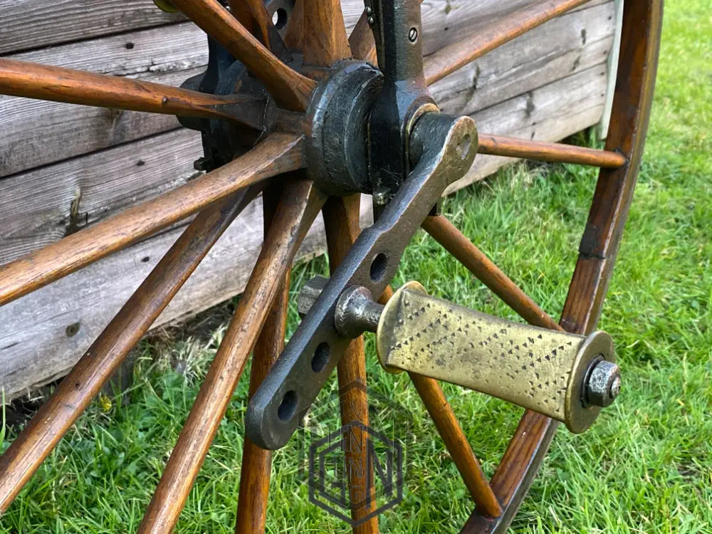 c.1869 English Bone-Shaker Velocipede Bicycle - £3800 Velocipede