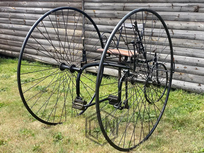 c.1881 Coventry Zephyr High Wheel Tricycle Tricycle