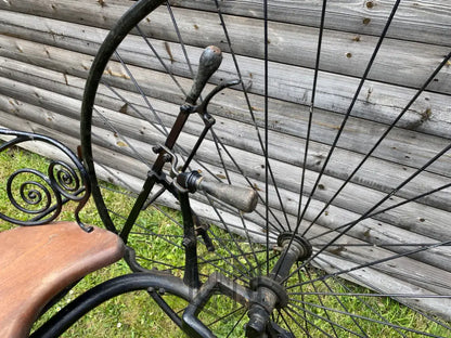 c.1881 Coventry Zephyr High Wheel Tricycle Tricycle