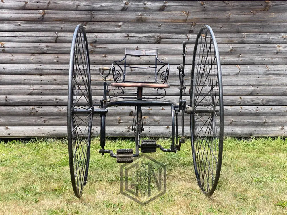 c.1881 Coventry Zephyr High Wheel Tricycle Tricycle