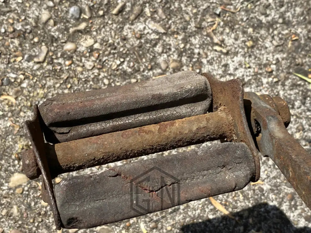 c.1885 Solid Tyre Cross Frame Bicycle Project. Bicycle