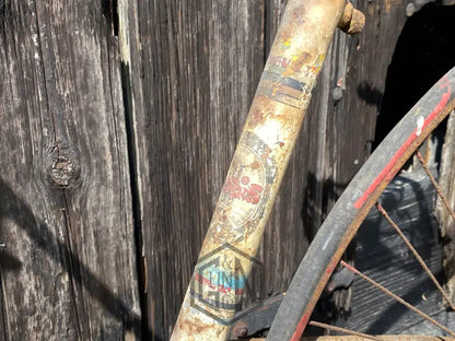 c.1885 Solid Tyre Cross Frame Bicycle Project. Bicycle