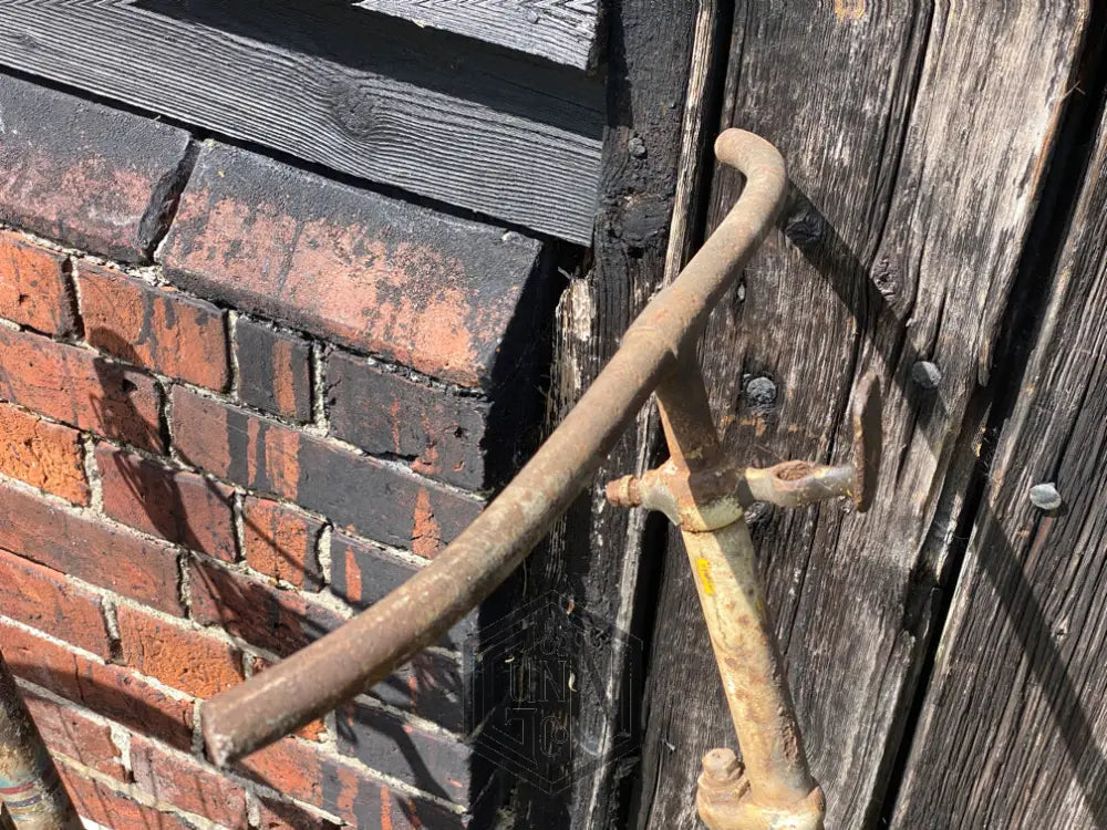 c.1885 Solid Tyre Cross Frame Bicycle Project. Bicycle