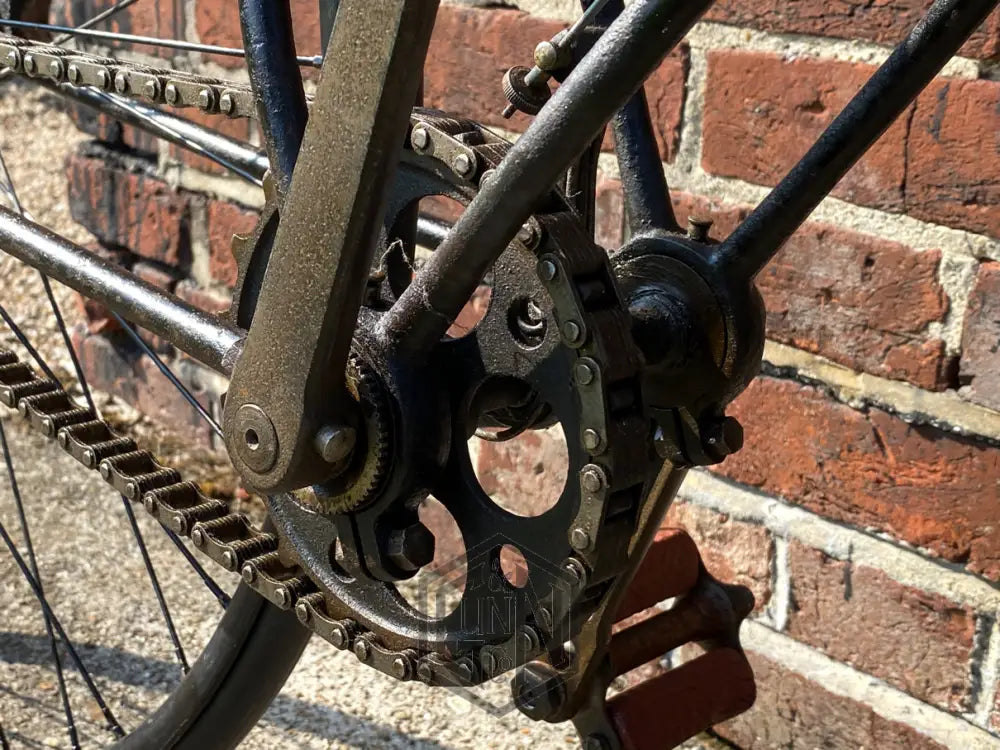 c.1891 Victor Spring Fork Solid Tyre Safety Bicycle Bicycle