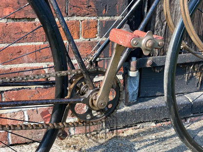 c.1891 Victor Spring Fork Solid Tyre Safety Bicycle Bicycle