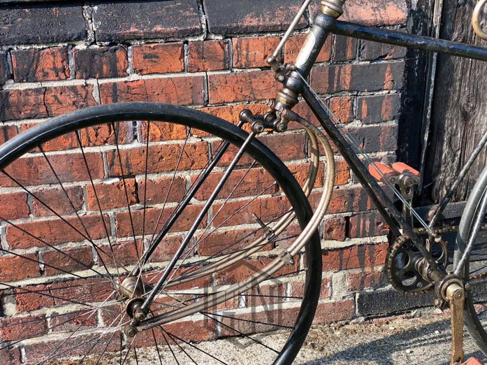 c.1891 Victor Spring Fork Solid Tyre Safety Bicycle Bicycle
