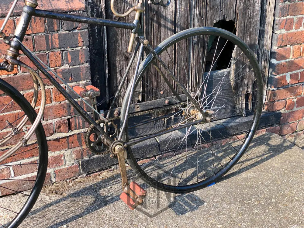 c.1891 Victor Spring Fork Solid Tyre Safety Bicycle Bicycle
