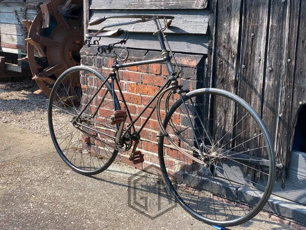c.1891 Victor Spring Fork Solid Tyre Safety Bicycle Bicycle