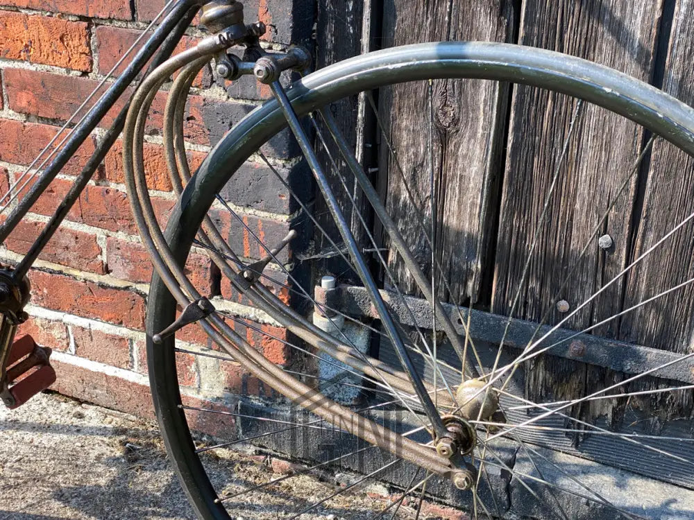 c.1891 Victor Spring Fork Solid Tyre Safety Bicycle Bicycle
