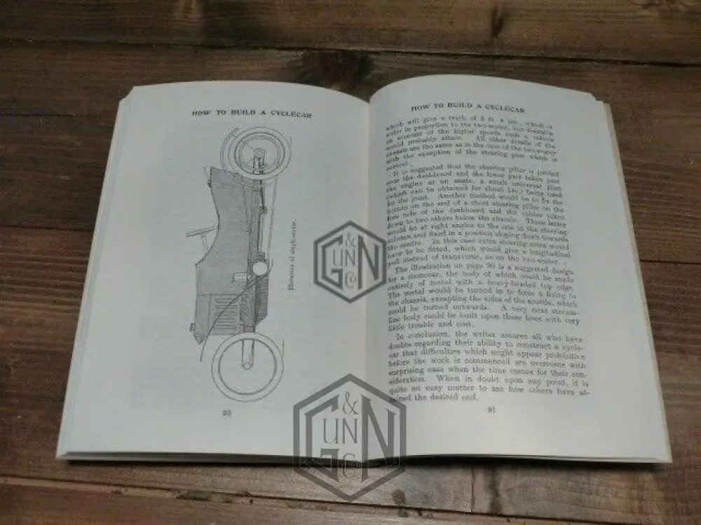 How To Build A Cyclecar Books